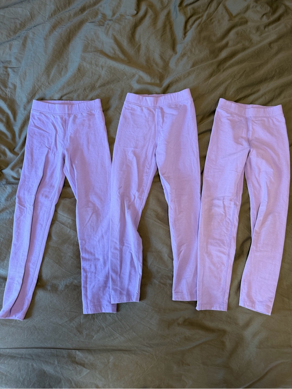 Primary French Terry Cozy Leggings - Iris - Pack of 3 - size 7
